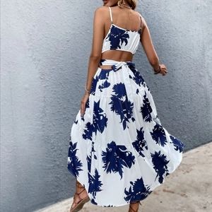 womens open back dress